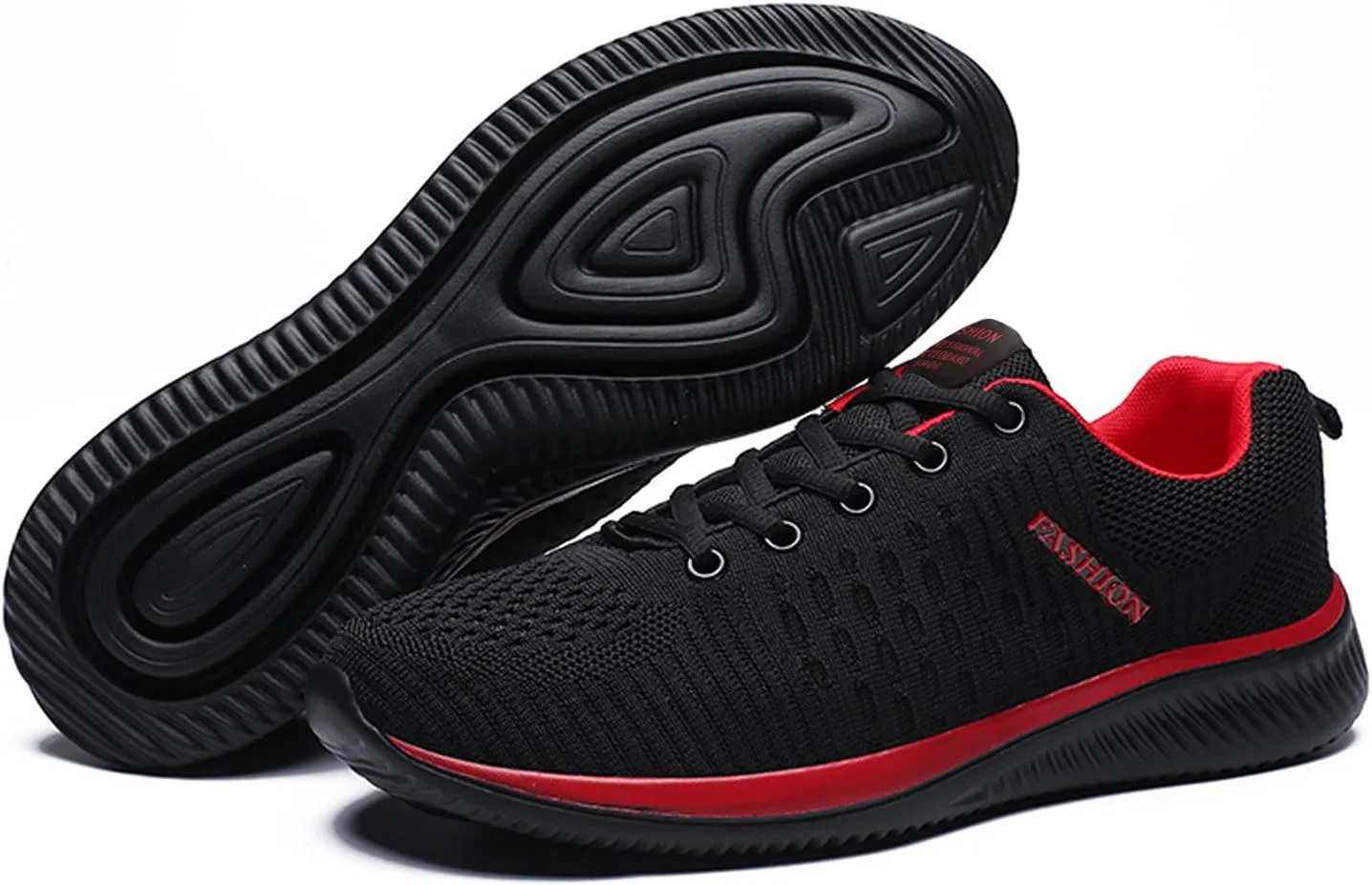 Sneakers for Women Running Shoes Fashion Walking Lace Up Tennis Shoes Men Sport Men's Shoes Casual Chunky Sneakers Black Tennis Shoe Trainers Shoe