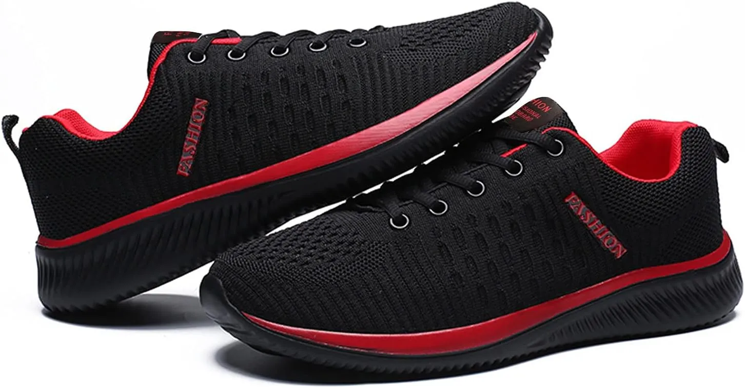 Sneakers for Women Running Shoes Fashion Walking Lace Up Tennis Shoes Men Sport Men's Shoes Casual Chunky Sneakers Black Tennis Shoe Trainers Shoe