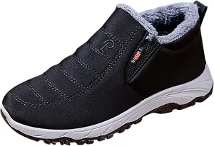 Snow Boots for Men Warm Lined Footwear Waterproof Outdoor Lightweight Winter Boots Non-slip Cold Weather Shoes Climbing Shoes Hiking Boots