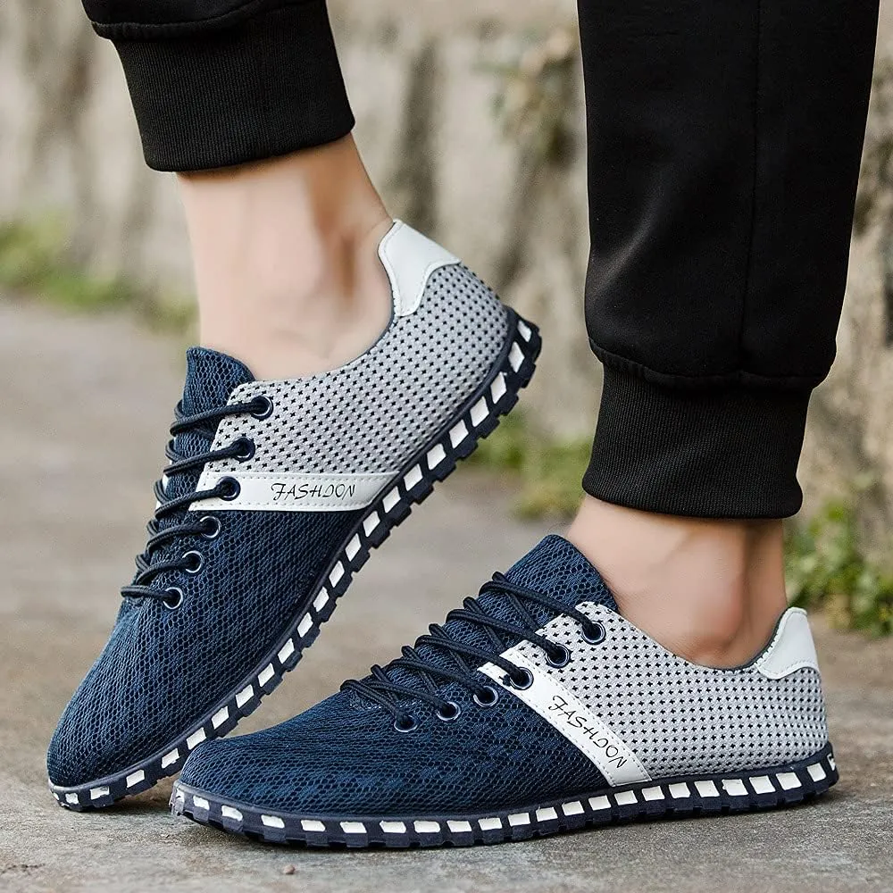 tazimall Men's Casual Shoes Skate Shoes Sports Shoes Leisure Students Shoes