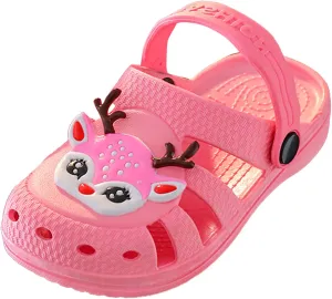 Toddler Boys Girls Cute Water Clogs Sandals for Kids Slip On Shoes Slipper Slides Summer Children Beach Pool Shoes