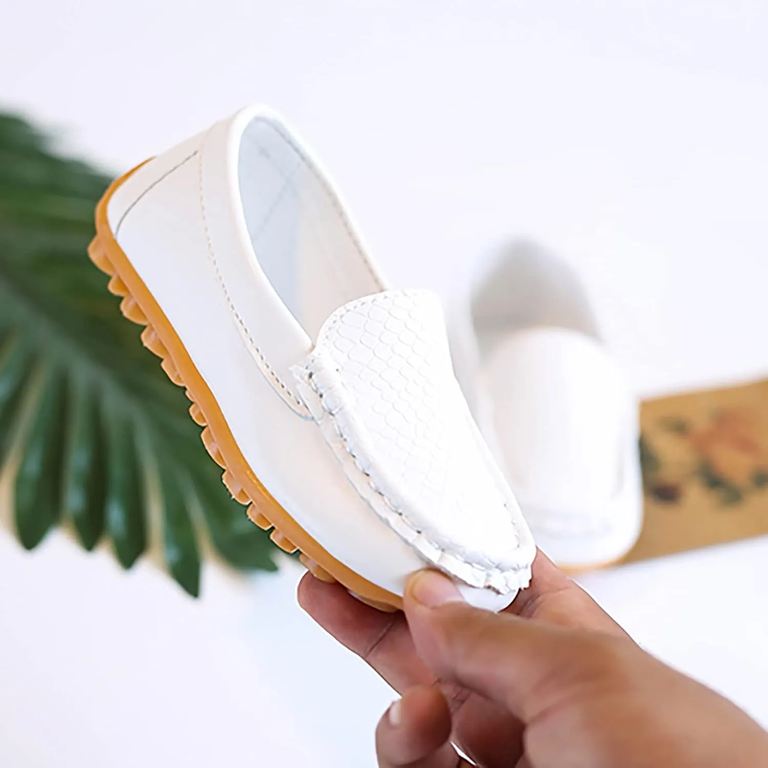 Toddler Little Kid Boys Girls Soft Slip On Loafers Dress Flat Shoes Boat Shoes Casual Shoes Girls Summer Shoes