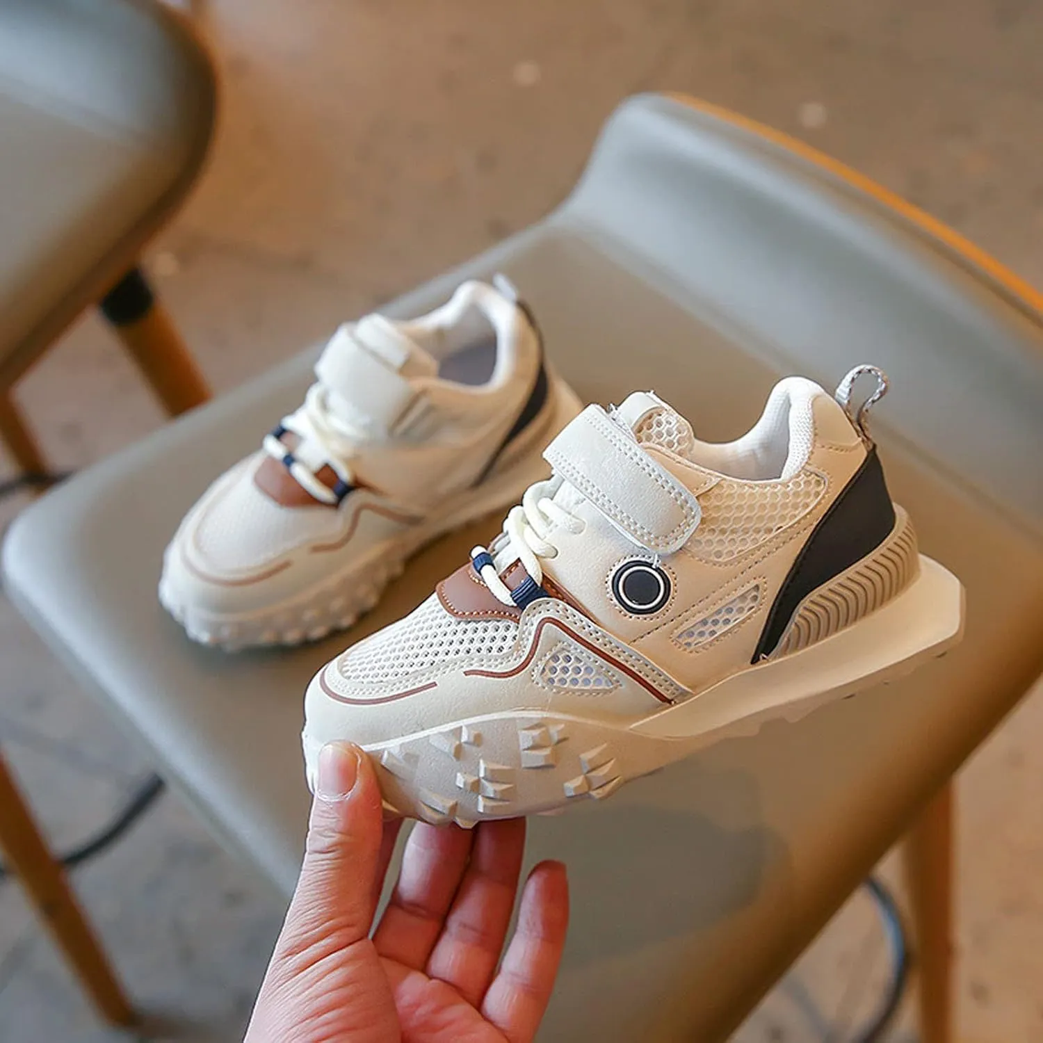 Toddler Slip On Sneakers Non-Slip Breathable Boys Girls Tennis Shoes Sports Athletic Gym Running Walking Shoes
