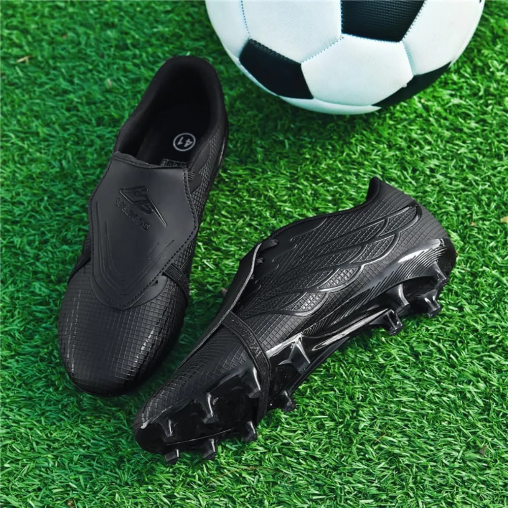 Unisex Retro Soccer Cleats Football Shoes,TF/AG Studs for Indoor/Outdoor Training, Lacrosse, Baseball Premium Leather,Mens Soccer Shoes