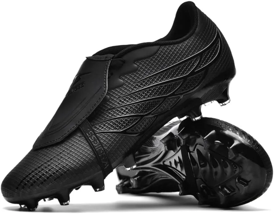 Unisex Retro Soccer Cleats Football Shoes,TF/AG Studs for Indoor/Outdoor Training, Lacrosse, Baseball Premium Leather,Mens Soccer Shoes