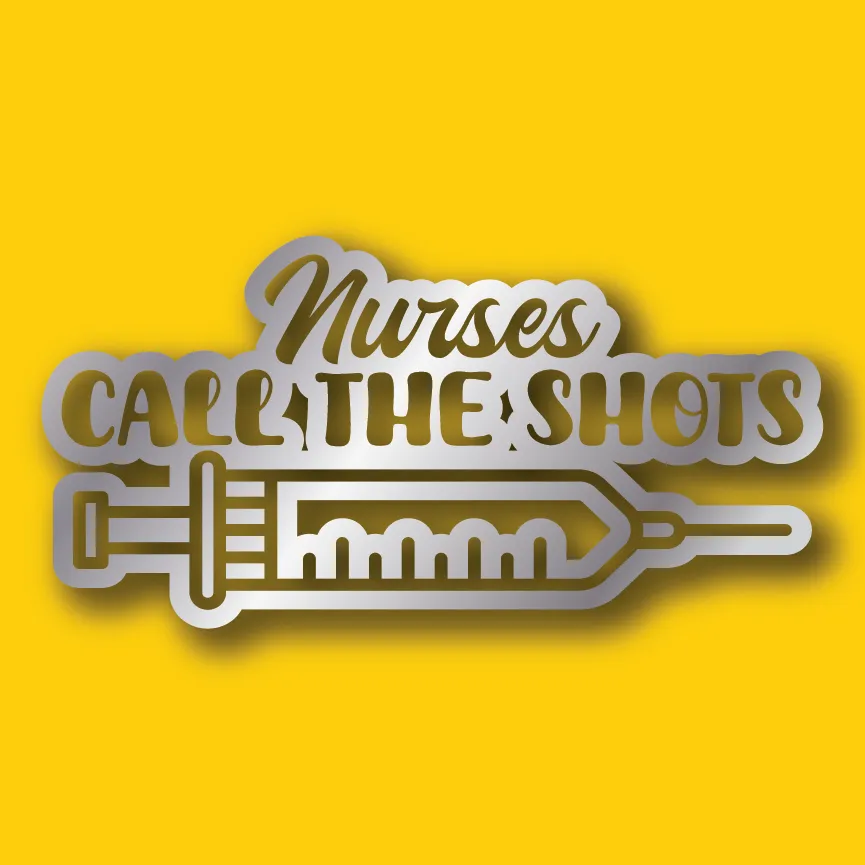 Vehicle Sticker: Nurse Call Shots