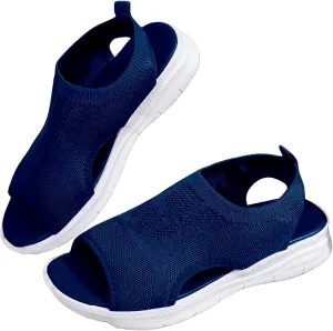 Walking Sandals Women Comfort Arch Support Orthotic Comfortable Sandals Non-slip Casual Open Toe Sport Sandals