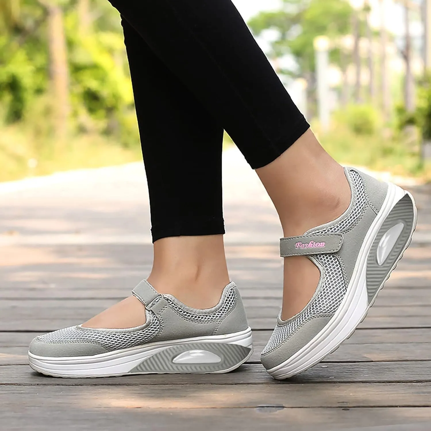 Women Platform Sandals Casual Summer Sandals Wide Width Orthopedic Sandals 2024 Breathable Sneaker with Adjustable Strap