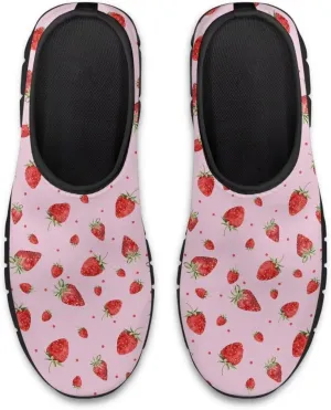 Womens Casual Shoes Canvas Shoes Low Top Fashion Sneakers Slip on Walking ShoeBlack Sole