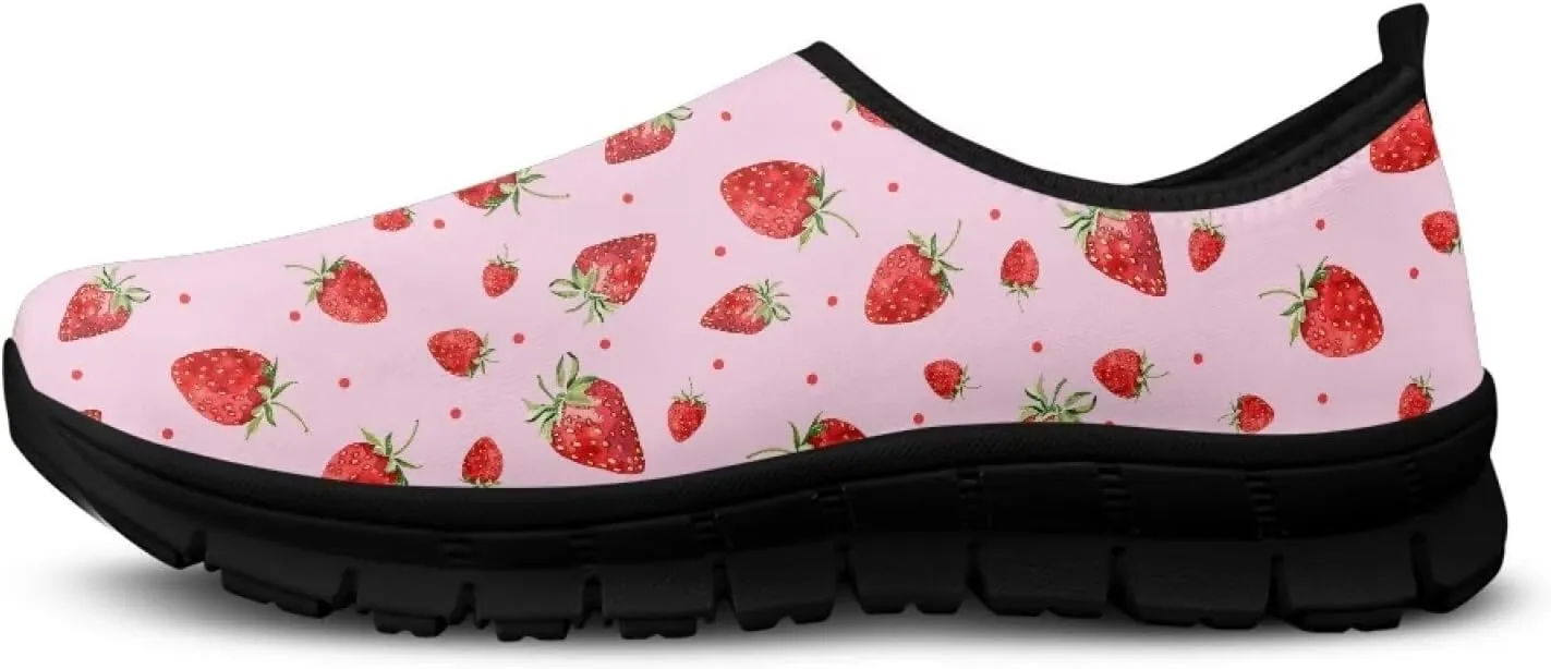 Womens Casual Shoes Canvas Shoes Low Top Fashion Sneakers Slip on Walking ShoeBlack Sole