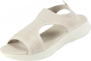 Womens Comfortable Orthopedic Sandals Arch Support Orthotic Comfort Slip-On Sport Plantar Fasciitis Summer Beach Casual Open-Toe Walking