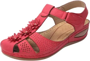 Womens Recovery Sandals Orthotic Arch Support Comfortable Plantar Fasciitis Support Sport Slides Thick Cushion Reduces Stress on Feet Joints Back