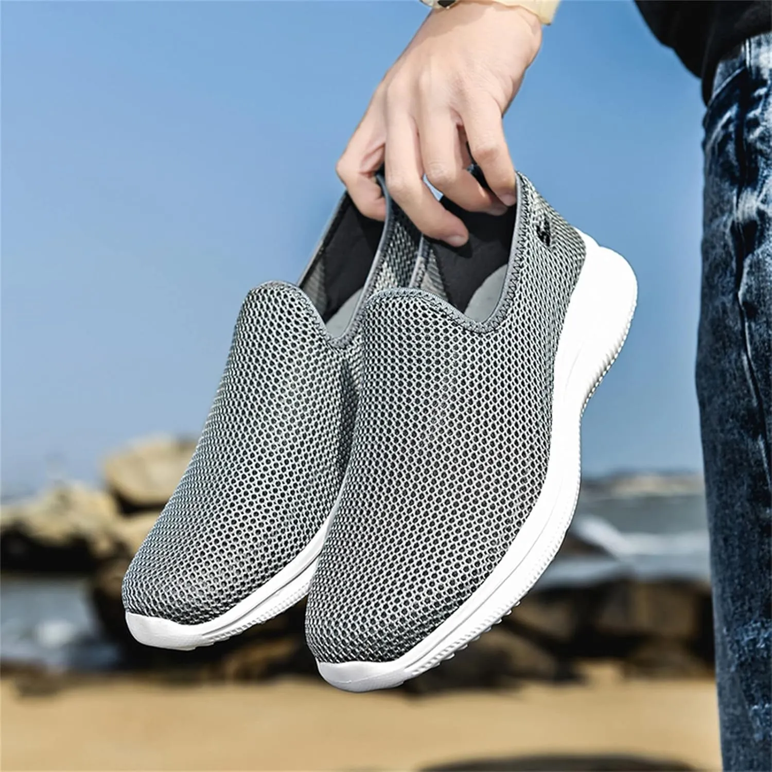 Womens Running Shoes Lightweight Tennis Shoes Non Slip Mens Running Shoes Dressy Women's Shoes Casual Fashion Sneakers White Tennis Shoe Trainers Shoe