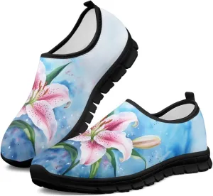 Women's Slip On Walking Shoes Fashion Casual Loafers Lightweight Travel Shoes