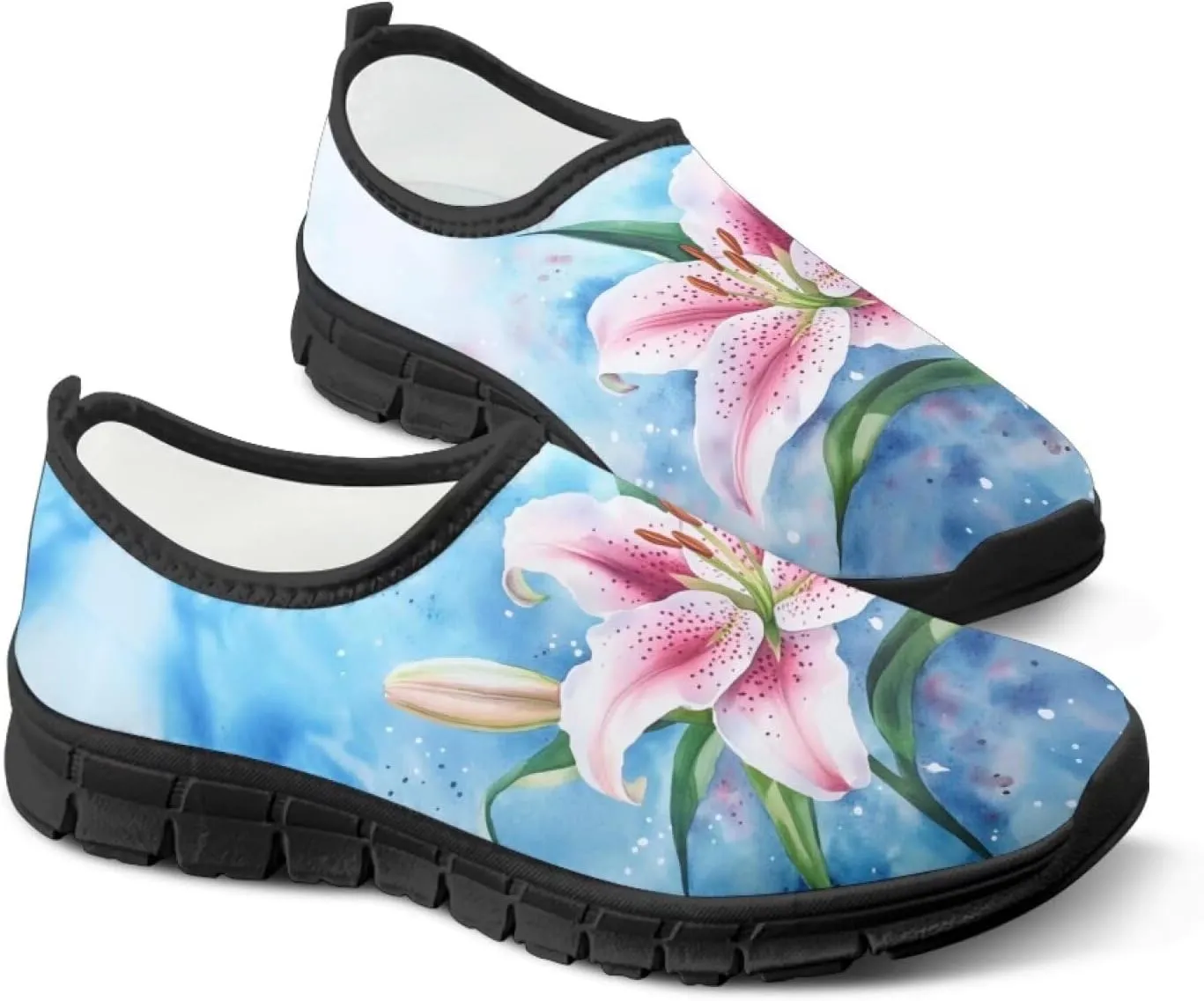 Women's Slip On Walking Shoes Fashion Casual Loafers Lightweight Travel Shoes