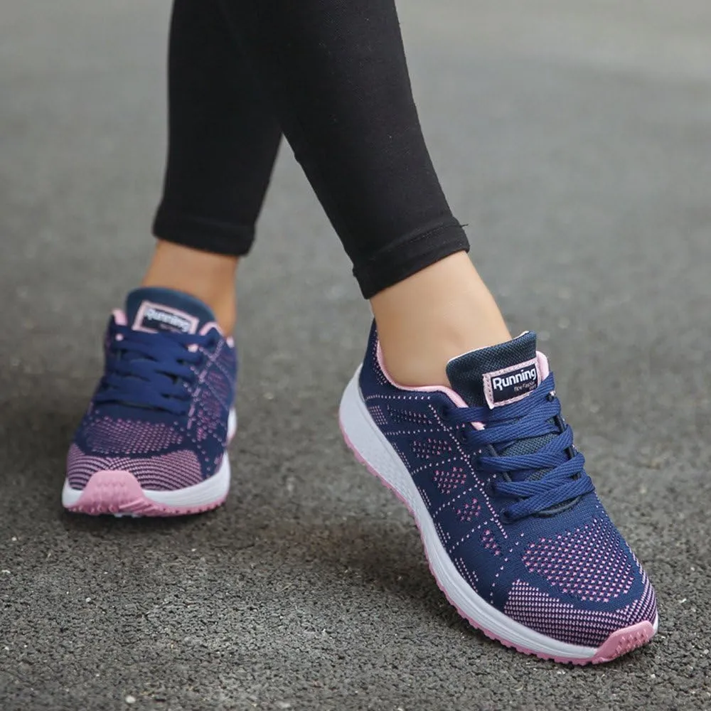 Womens Sneakers Air Cushion Running Shoes Lace Up Slip On Shoes Women Lightweight Casual Shoes for Fall Fashion Sneakers Slip On Tennis Shoe Trainers Shoe