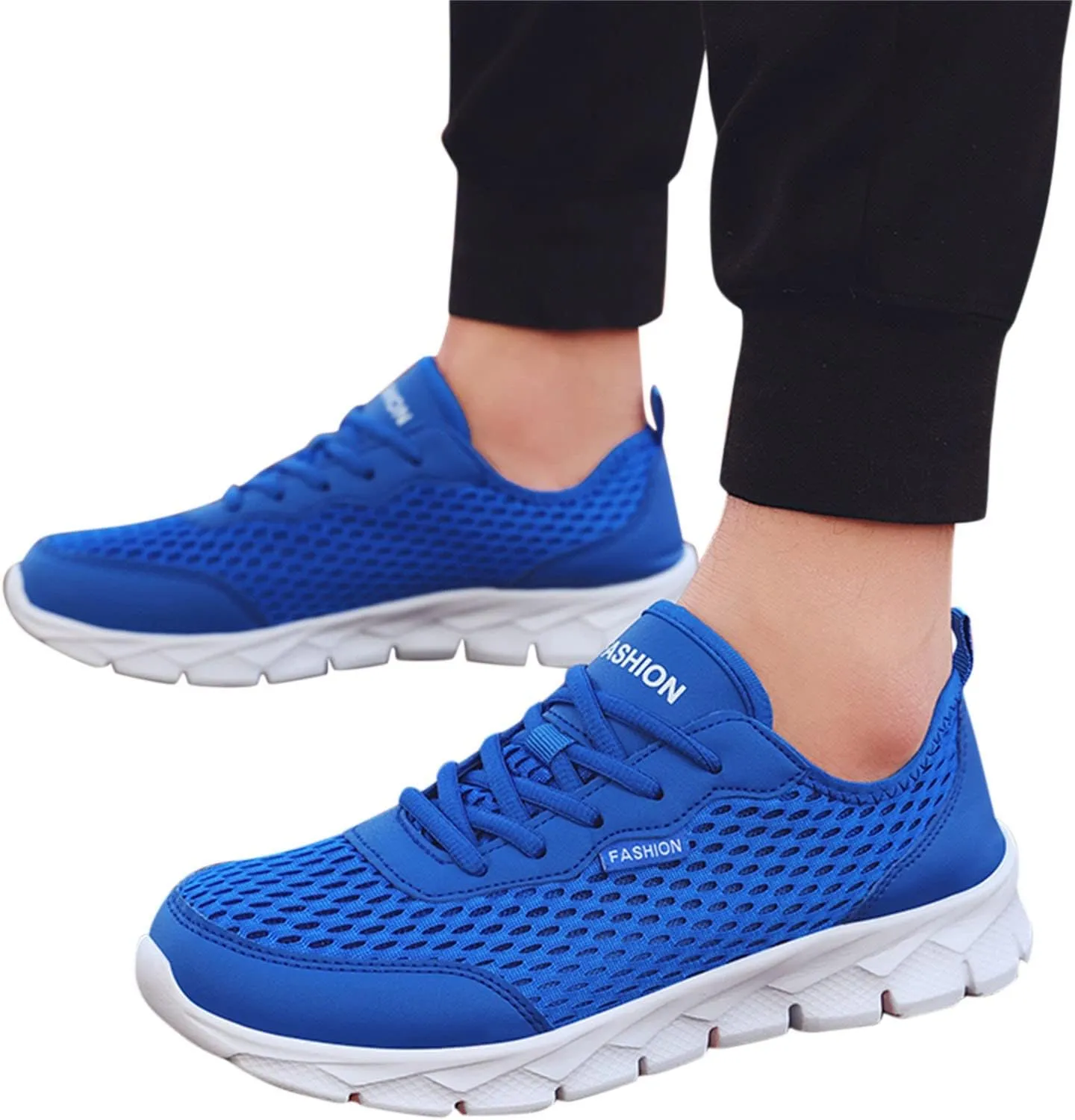 Women's Walking Shoes Lightweight Tennis Fashion Sneakers Lace Up Mens Casual Shoes Mesh Slip On Shoes Casual Women Shoes Sneakers Tennis Shoe Cross Trainer Shoe